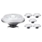 Voordeelpak 6x Philips MASTER LED Spot G53 AR111 10.8W 600lm 9D - 927 Zeer Warm Wit | Beste Kleurweergave - Dimbaar - Vervangt 50W